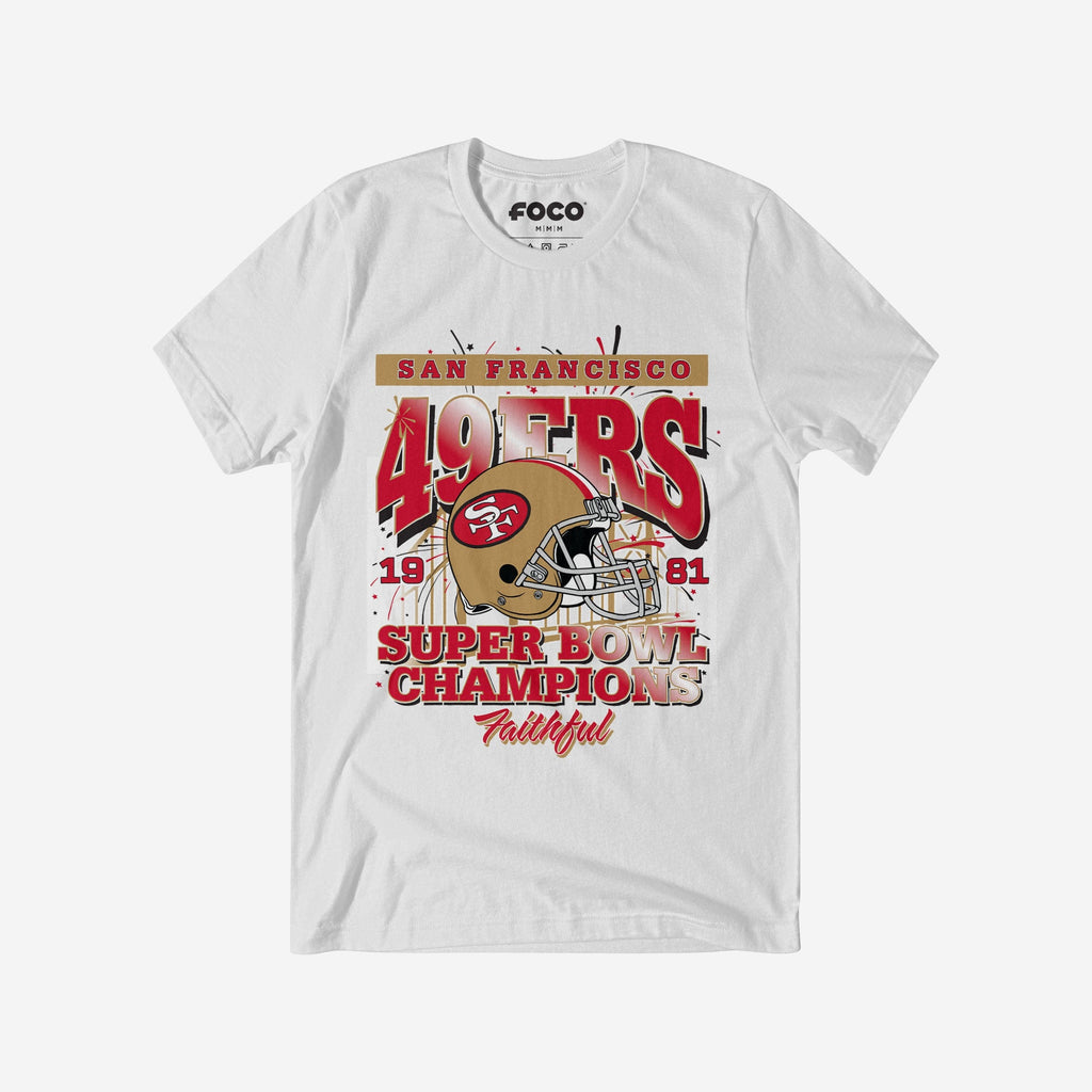 San Francisco 49ers Super Bowl XVI Champions T-Shirt