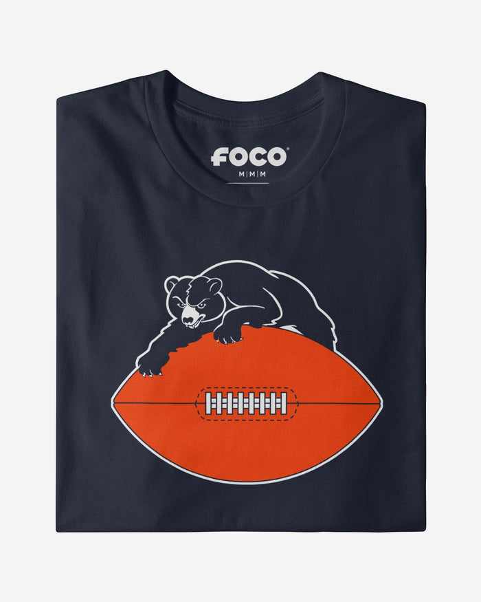 Chicago Bears 1946 Retro Logo Long Sleeve T-Shirt FOCO - FOCO.com