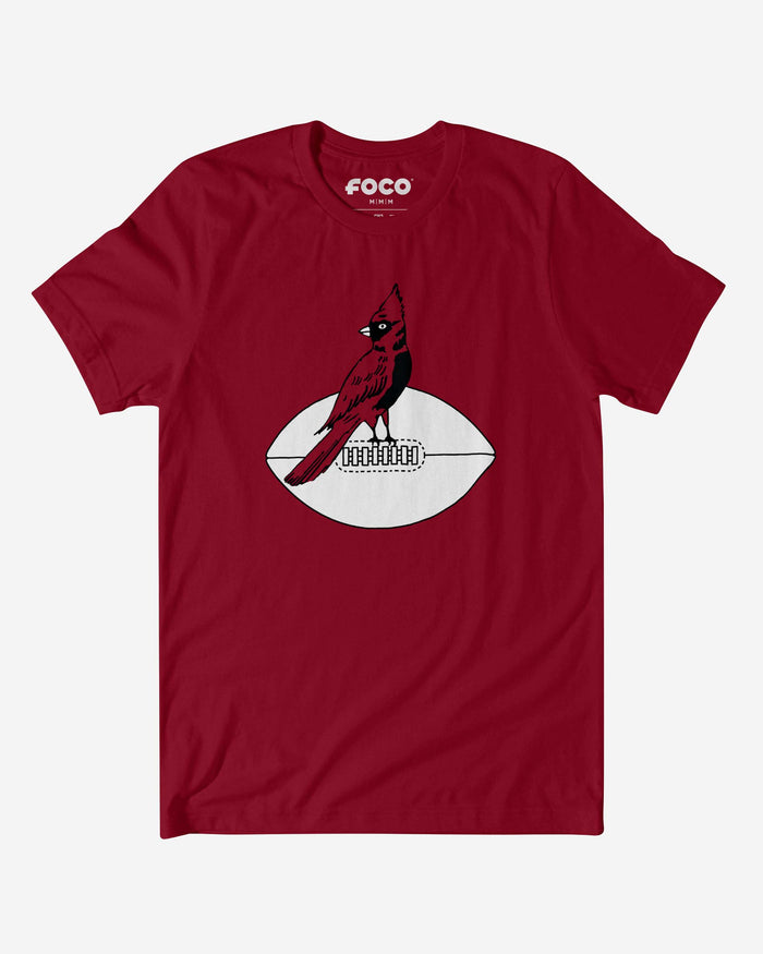 Arizona Cardinals 1947 Retro Logo T-Shirt FOCO S - FOCO.com