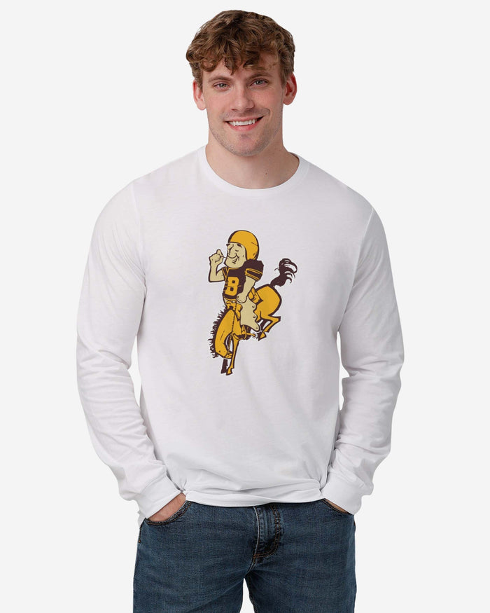 Denver Broncos 1960 Retro Logo Long Sleeve T-Shirt FOCO - FOCO.com