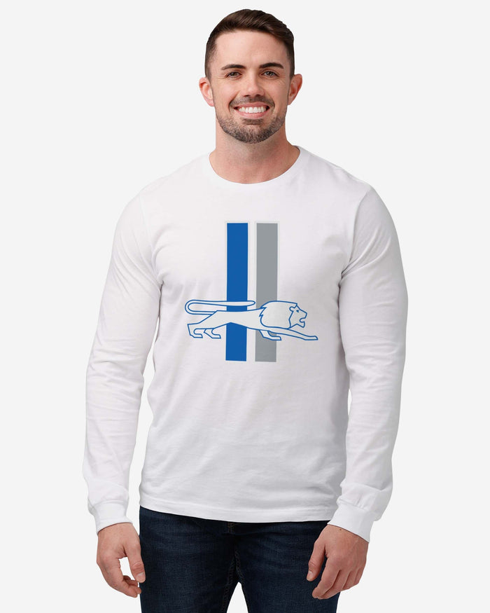Detroit Lions 1961 Retro Logo Long Sleeve T-Shirt FOCO - FOCO.com