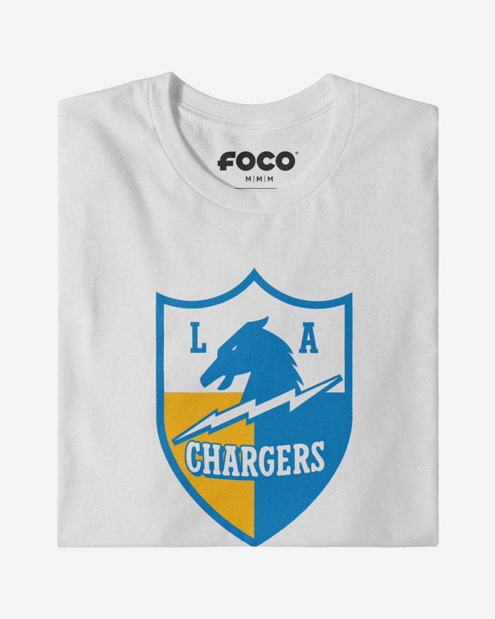 Los Angeles Chargers 1961 Retro Logo Long Sleeve T-Shirt FOCO - FOCO.com