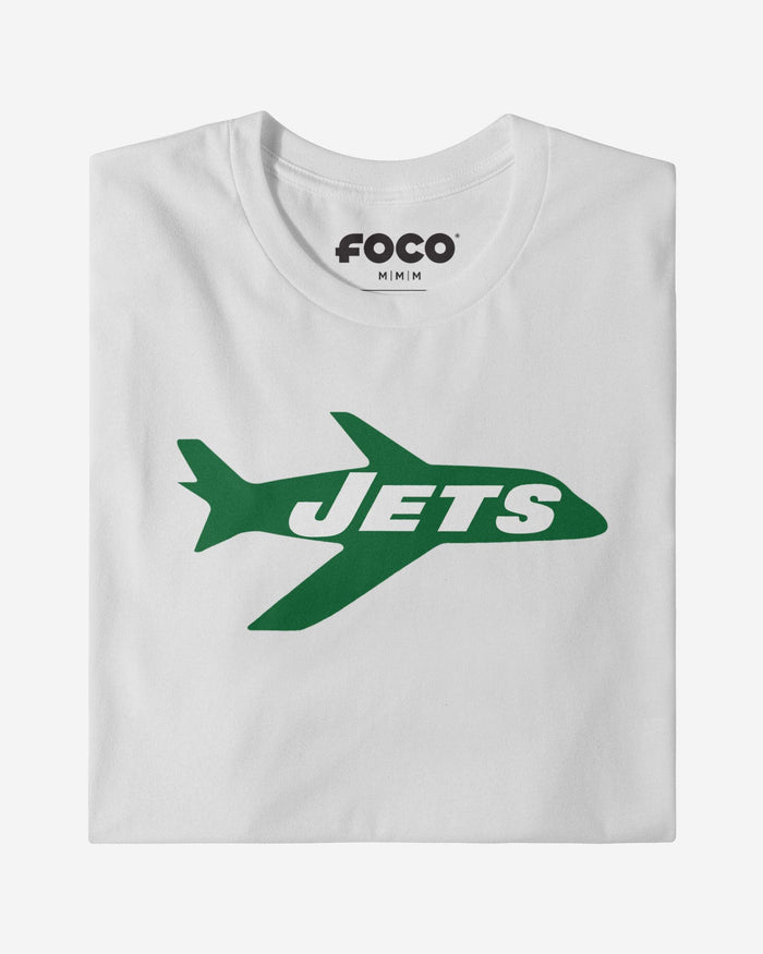 New York Jets 1963 Retro Logo Long Sleeve T-Shirt FOCO - FOCO.com