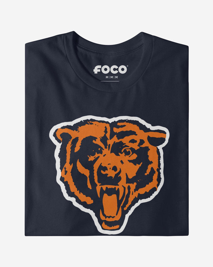 Chicago Bears 1963 Retro Logo Long Sleeve T-Shirt FOCO - FOCO.com