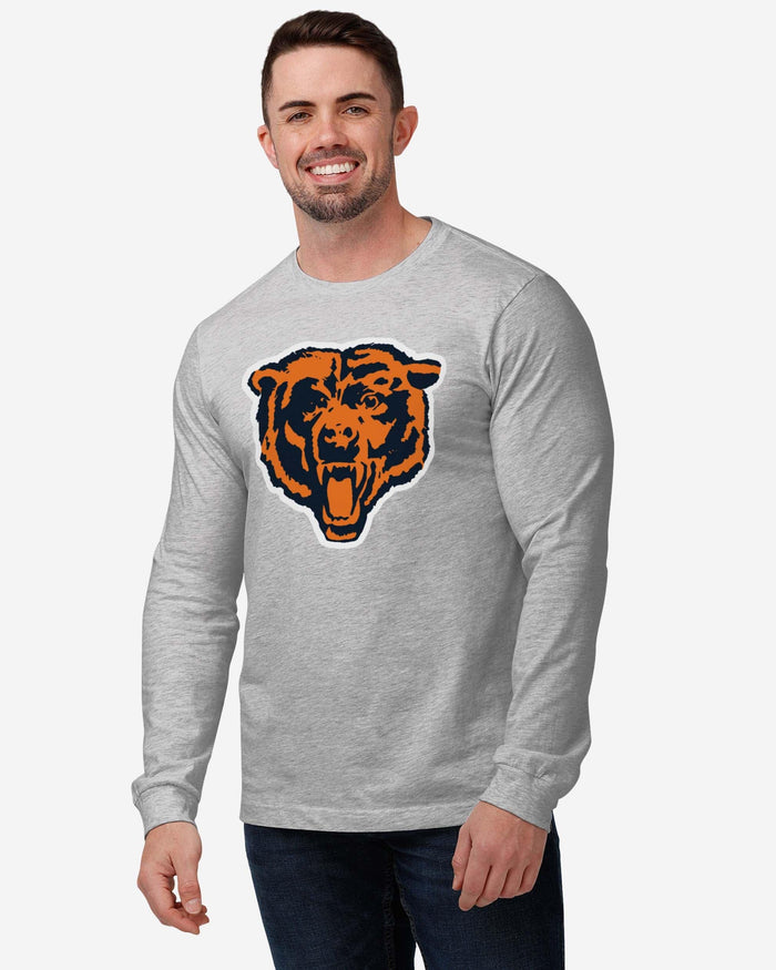 Chicago Bears 1963 Retro Logo Long Sleeve T-Shirt FOCO - FOCO.com