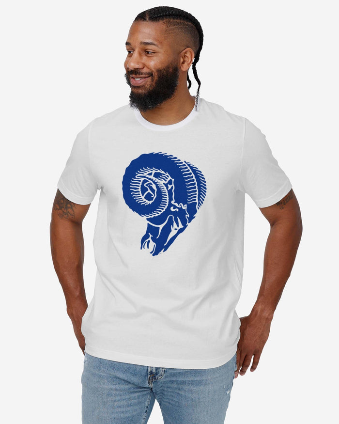 Los Angeles Rams 1966 Retro Logo T-Shirt FOCO - FOCO.com