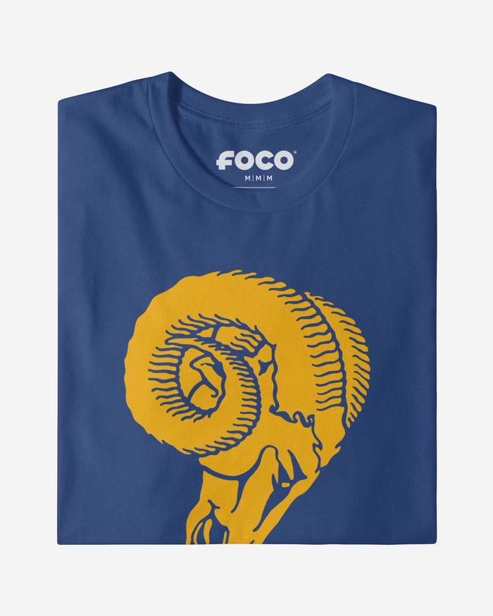 Los Angeles Rams 1966 Retro Logo T-Shirt FOCO - FOCO.com