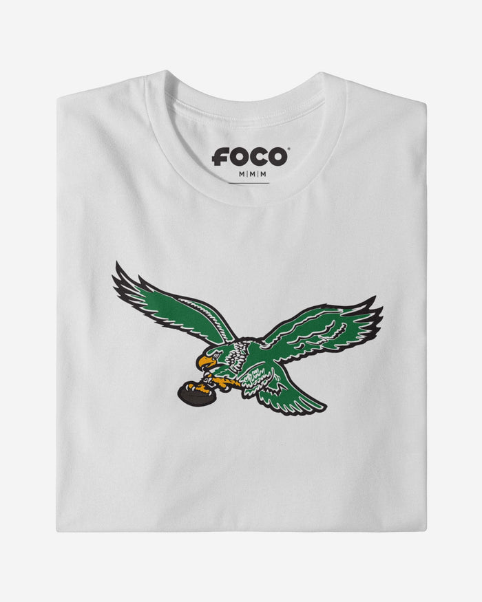 Philadelphia Eagles 1987 Retro Logo Long Sleeve T-Shirt FOCO - FOCO.com