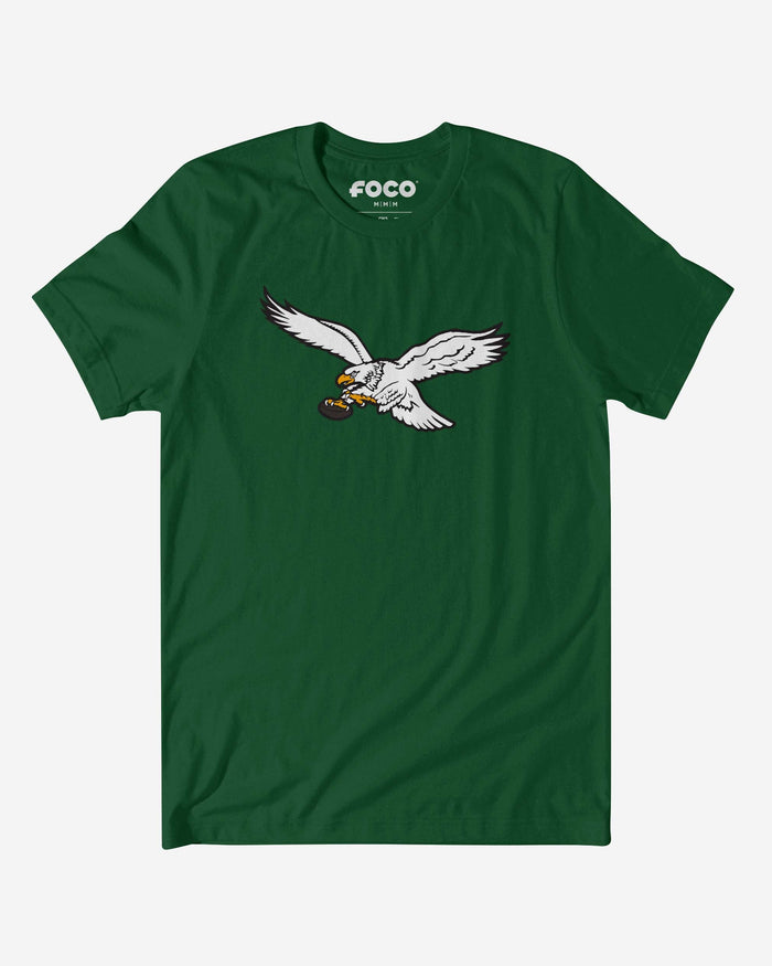 Philadelphia Eagles 1987 Retro Logo T-Shirt FOCO Evergreen S - FOCO.com