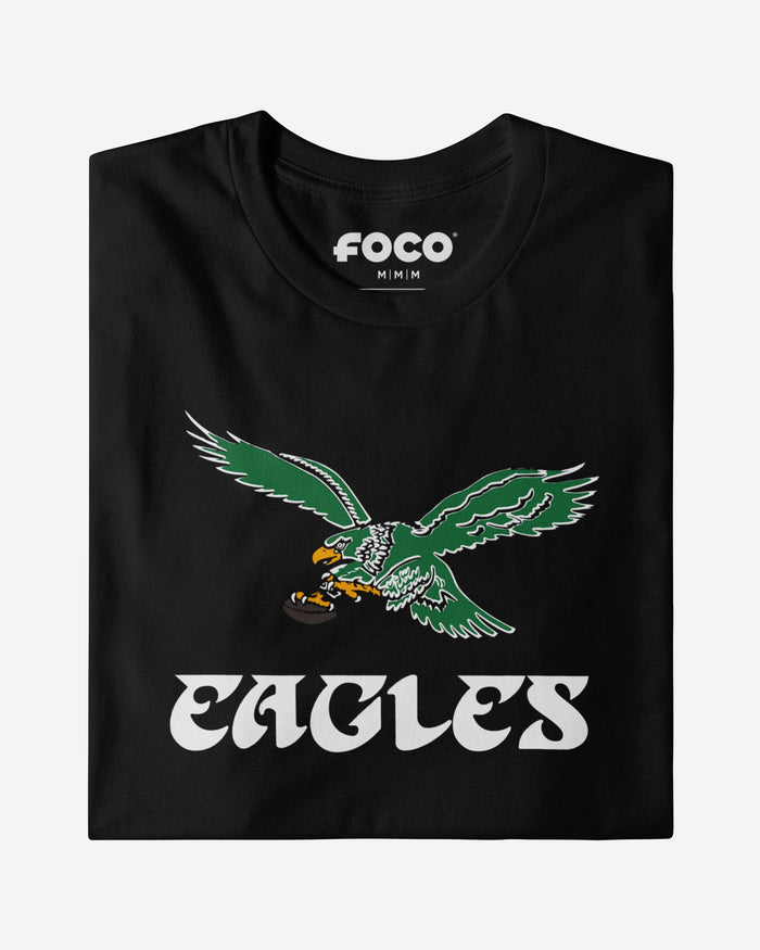 Philadelphia Eagles Retro Logo Lockup T-Shirt FOCO - FOCO.com