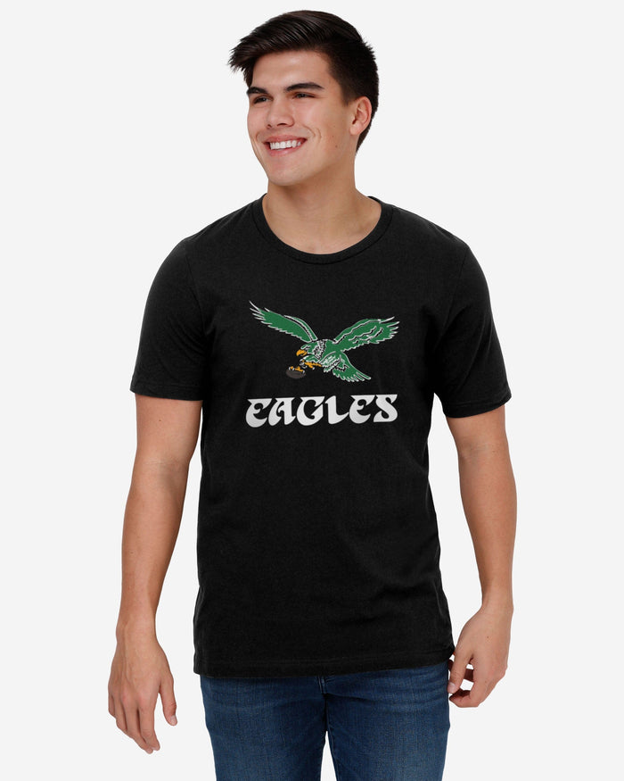 Philadelphia Eagles Retro Logo Lockup T-Shirt FOCO - FOCO.com