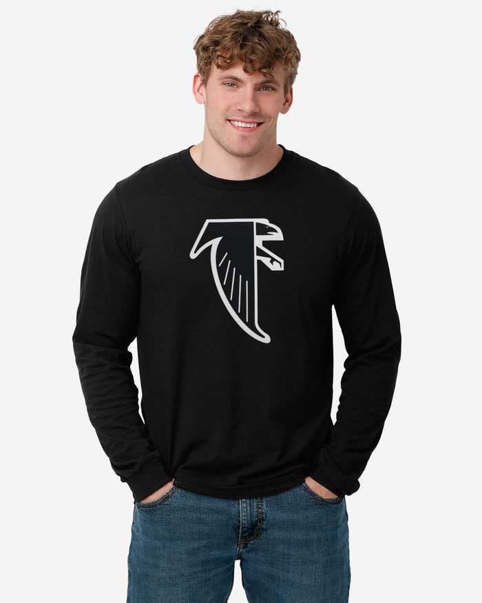 Atlanta Falcons 1990 Retro Logo Long Sleeve T-Shirt FOCO - FOCO.com