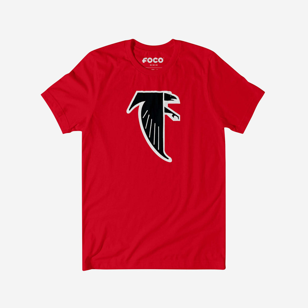 Atlanta Falcons 1990 Retro Logo T-Shirt FOCO Red S - FOCO.com