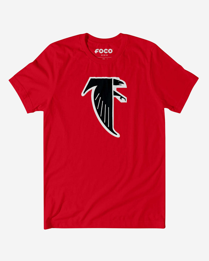 Atlanta Falcons 1990 Retro Logo T-Shirt FOCO Red S - FOCO.com