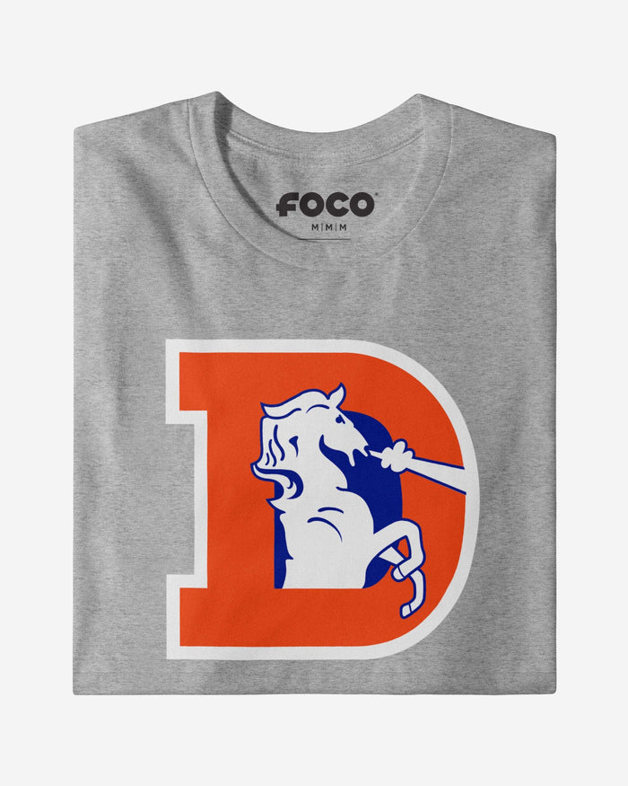 Denver Broncos 1993 Retro Logo Long Sleeve T-Shirt FOCO - FOCO.com