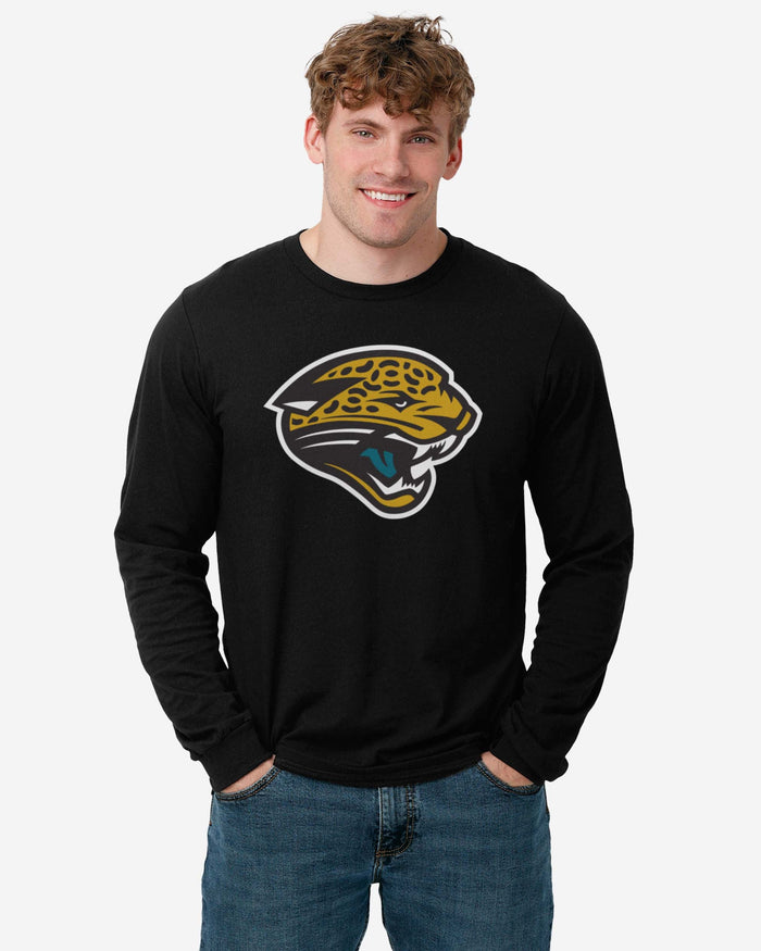 Jacksonville Jaguars 1995 Retro Logo Long Sleeve T-Shirt FOCO - FOCO.com