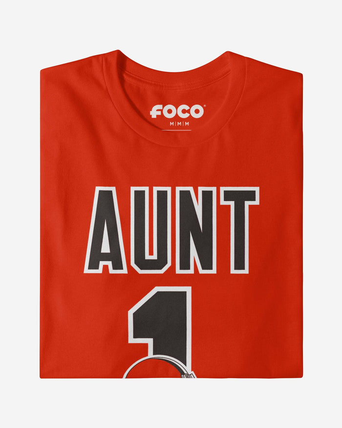 Cleveland Browns Number 1 Aunt T-Shirt FOCO - FOCO.com