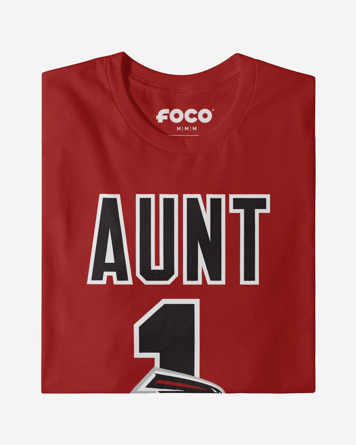 Atlanta Falcons Number 1 Aunt T-Shirt FOCO - FOCO.com