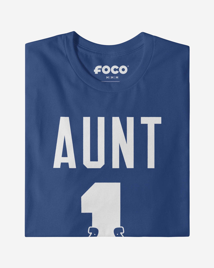 Indianapolis Colts Number 1 Aunt T-Shirt FOCO - FOCO.com