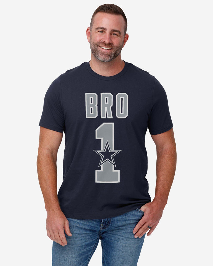 Dallas Cowboys Number 1 Bro T-Shirt FOCO - FOCO.com