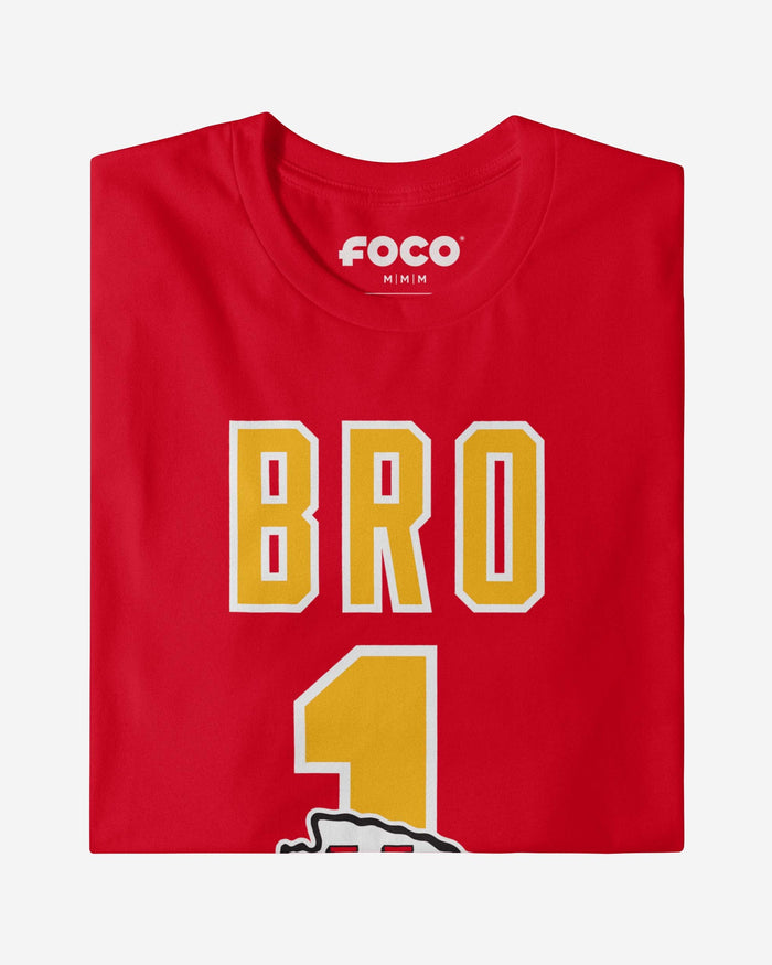 Kansas City Chiefs Number 1 Bro T-Shirt FOCO - FOCO.com