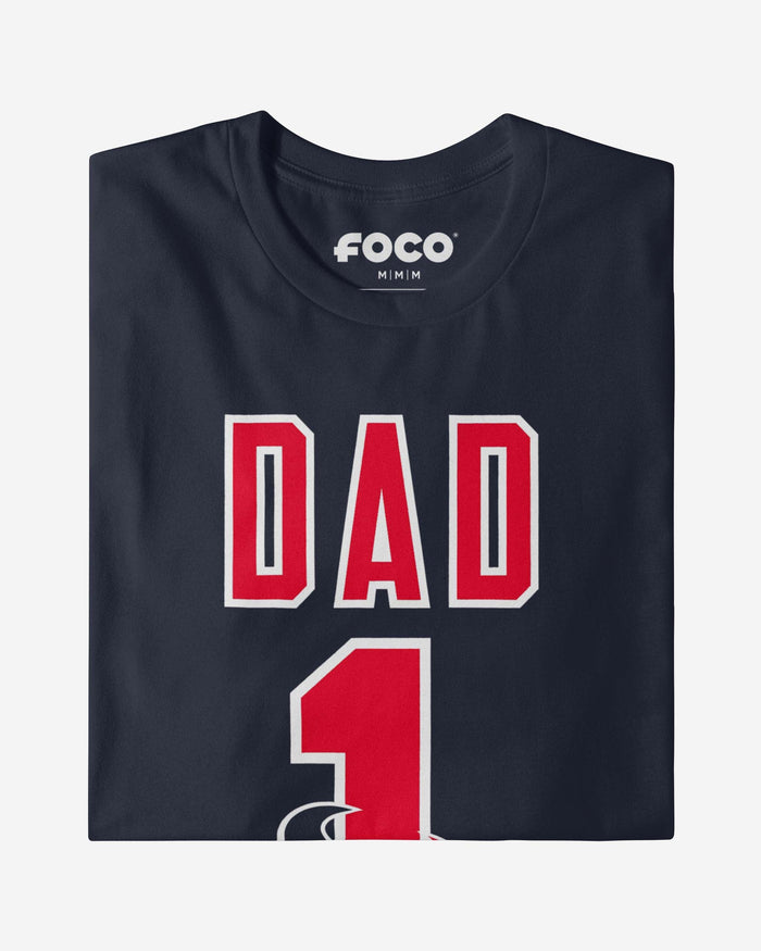 Houston Texans Number 1 Dad T-Shirt FOCO - FOCO.com
