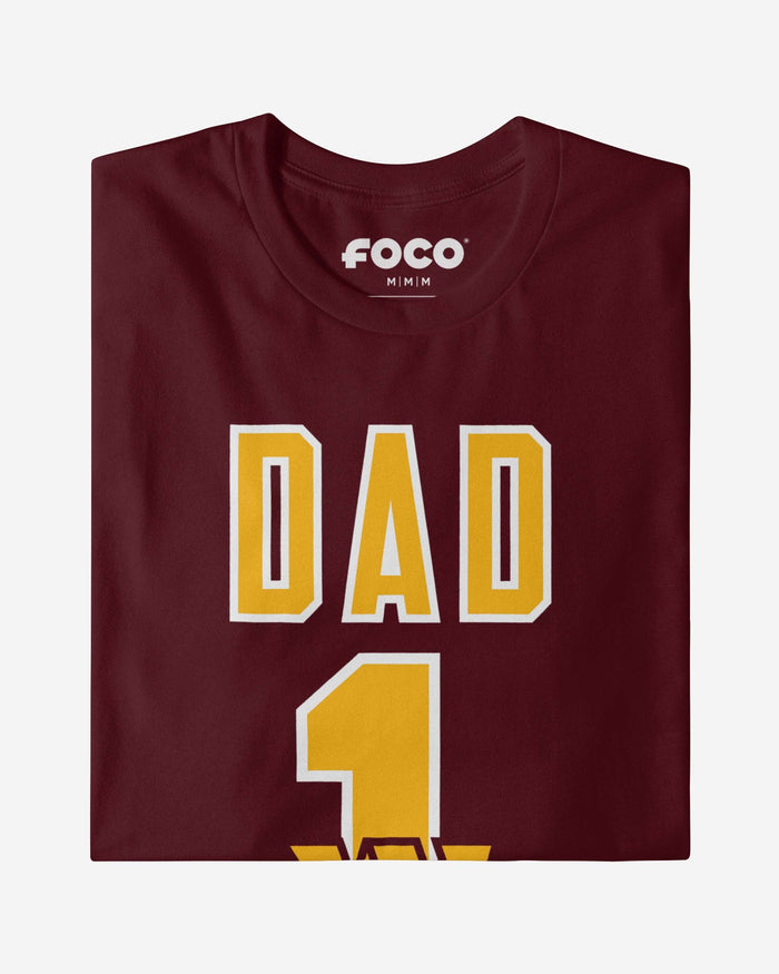 Washington Commanders Number 1 Dad T-Shirt FOCO - FOCO.com