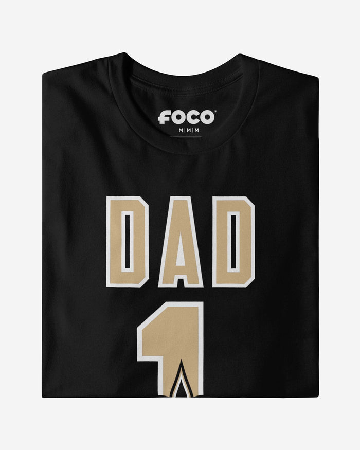 New Orleans Saints Number 1 Dad T-Shirt FOCO - FOCO.com