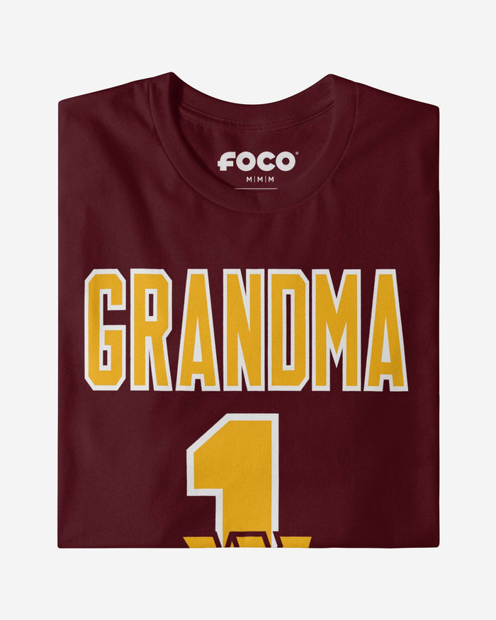 Washington Commanders Number 1 Grandma T-Shirt FOCO - FOCO.com