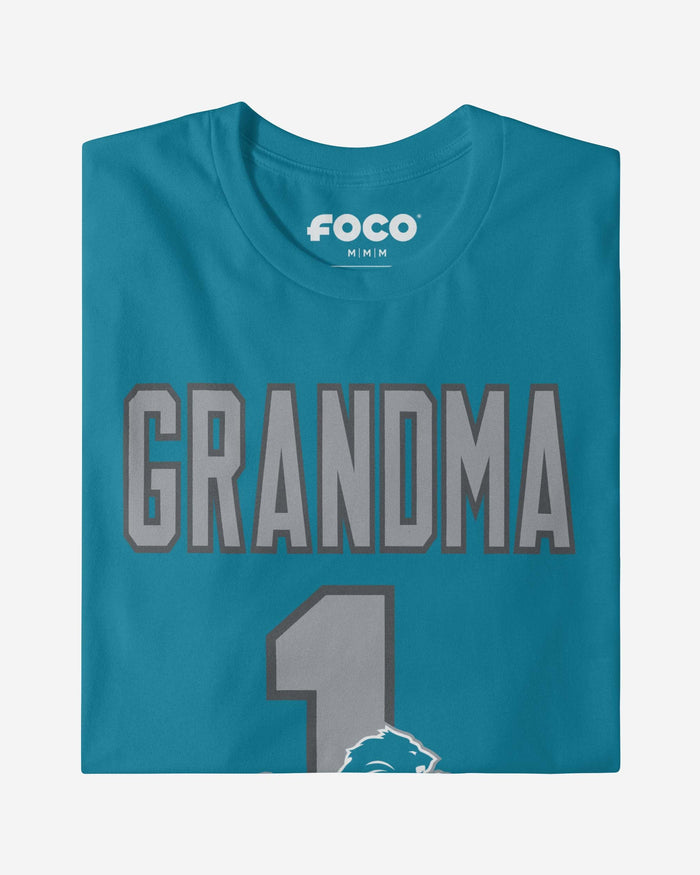 Detroit Lions Number 1 Grandma T-Shirt FOCO - FOCO.com