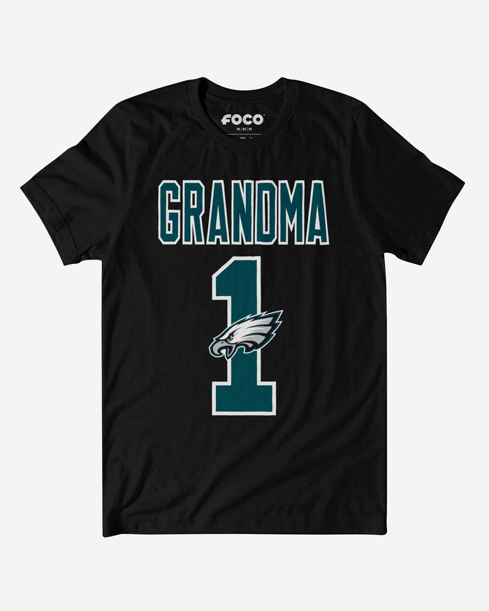 Philadelphia Eagles Number 1 Grandma T-Shirt FOCO S - FOCO.com