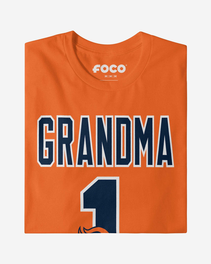 Denver Broncos Number 1 Grandma T-Shirt FOCO - FOCO.com