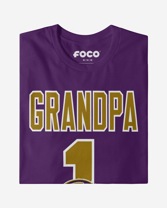Baltimore Ravens Number 1 Grandpa T-Shirt FOCO - FOCO.com