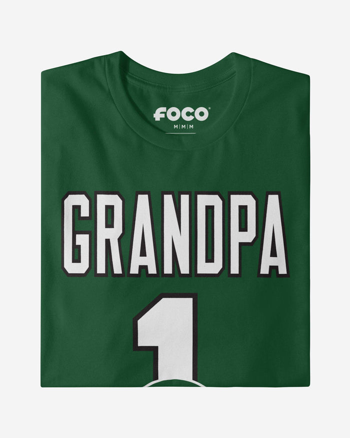 New York Jets Number 1 Grandpa T-Shirt FOCO - FOCO.com