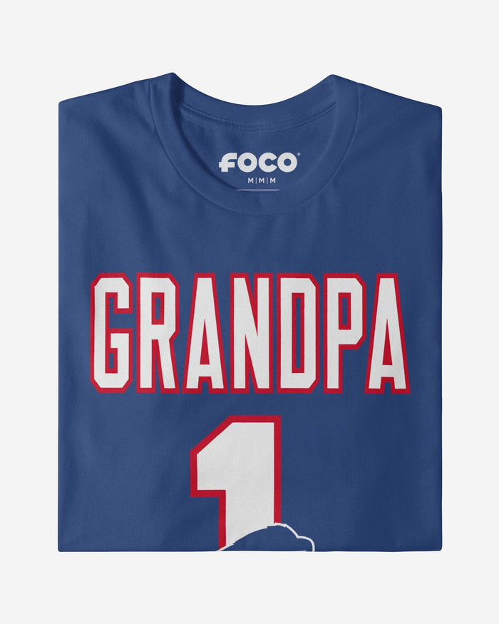 Buffalo Bills Number 1 Grandpa T-Shirt FOCO - FOCO.com