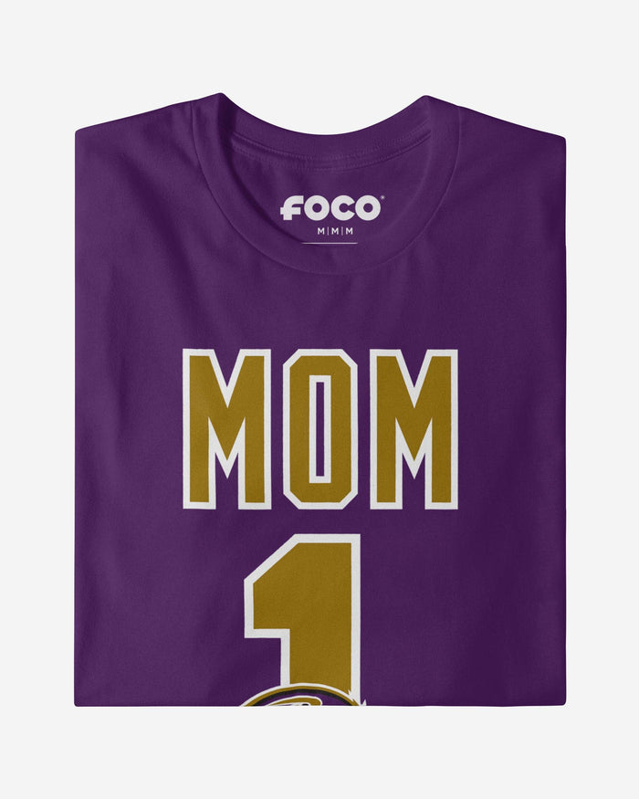 Baltimore Ravens Number 1 Mom T-Shirt FOCO - FOCO.com
