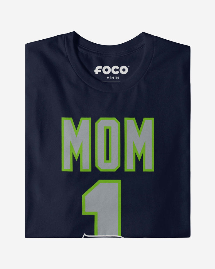 Seattle Seahawks Number 1 Mom T-Shirt FOCO - FOCO.com