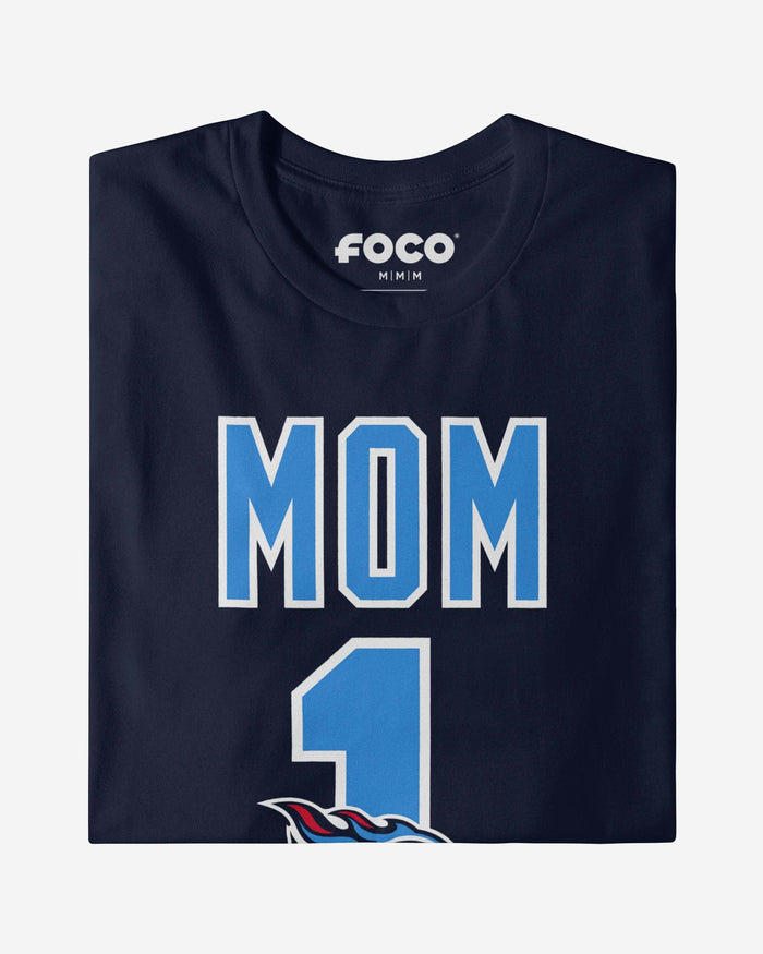 Tennessee Titans Number 1 Mom T-Shirt FOCO - FOCO.com