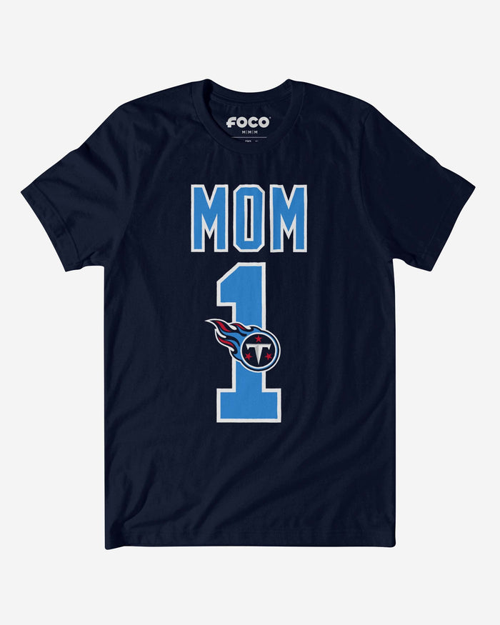 Tennessee Titans Number 1 Mom T-Shirt FOCO S - FOCO.com