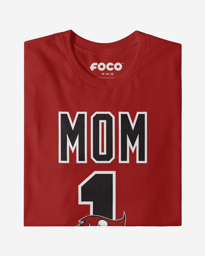 Tampa Bay Buccaneers Number 1 Mom T-Shirt FOCO - FOCO.com