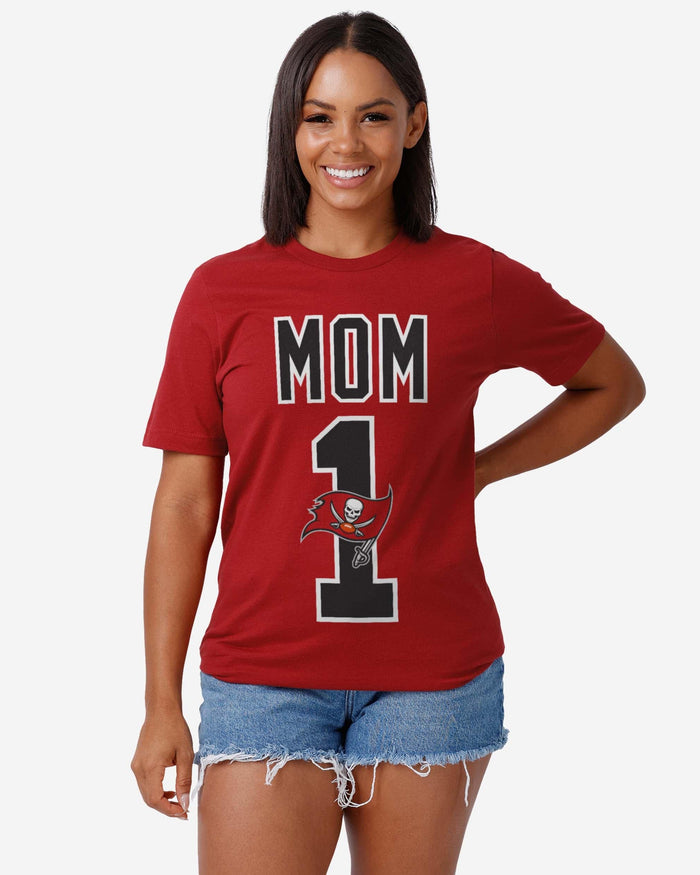 Tampa Bay Buccaneers Number 1 Mom T-Shirt FOCO - FOCO.com