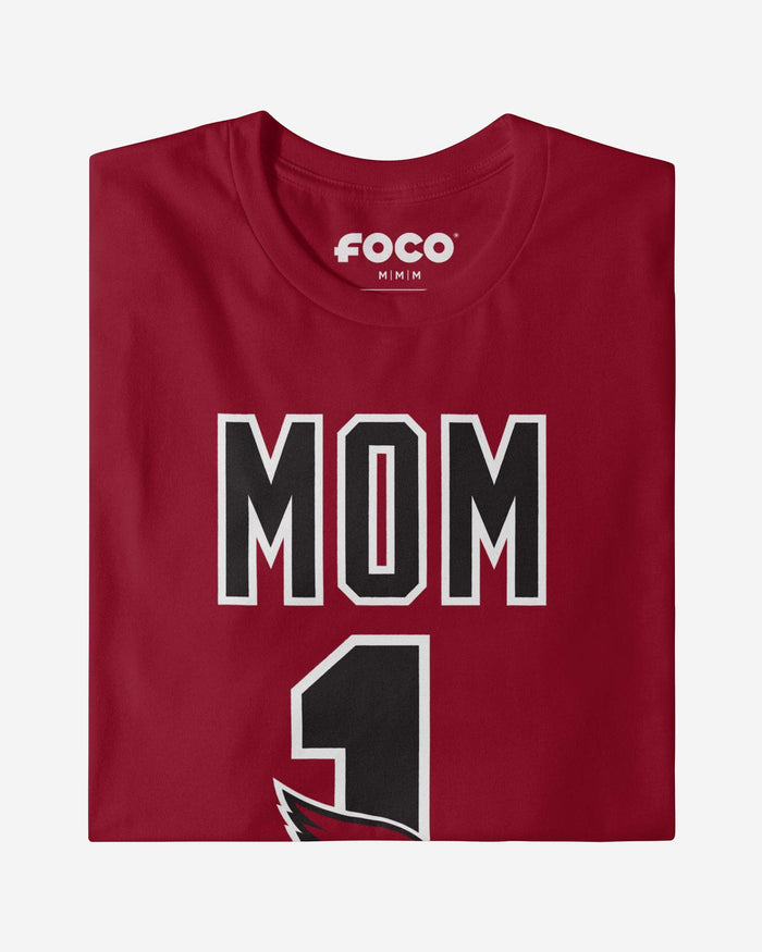 Arizona Cardinals Number 1 Mom T-Shirt FOCO - FOCO.com