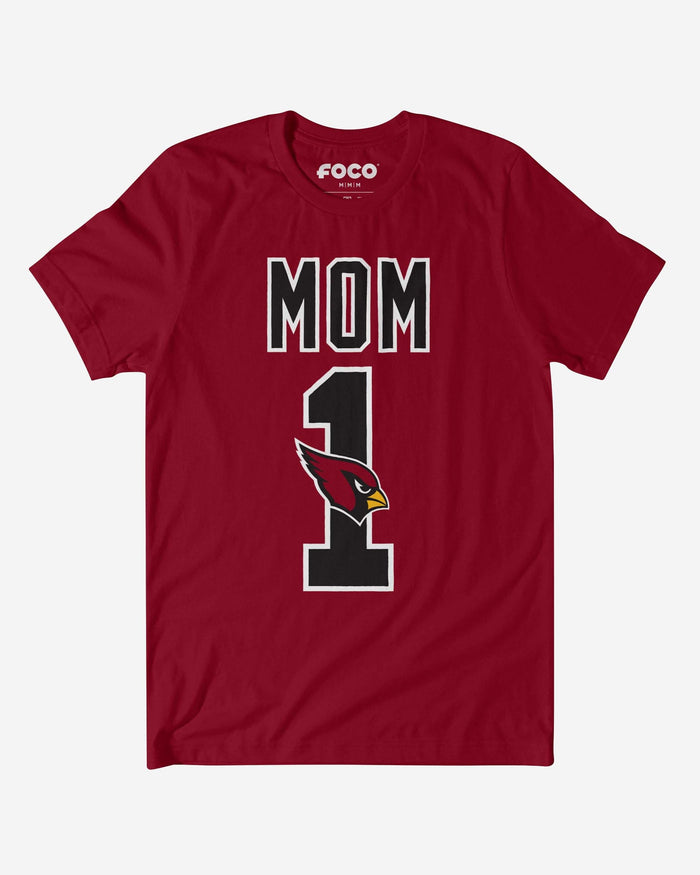 Arizona Cardinals Number 1 Mom T-Shirt FOCO S - FOCO.com