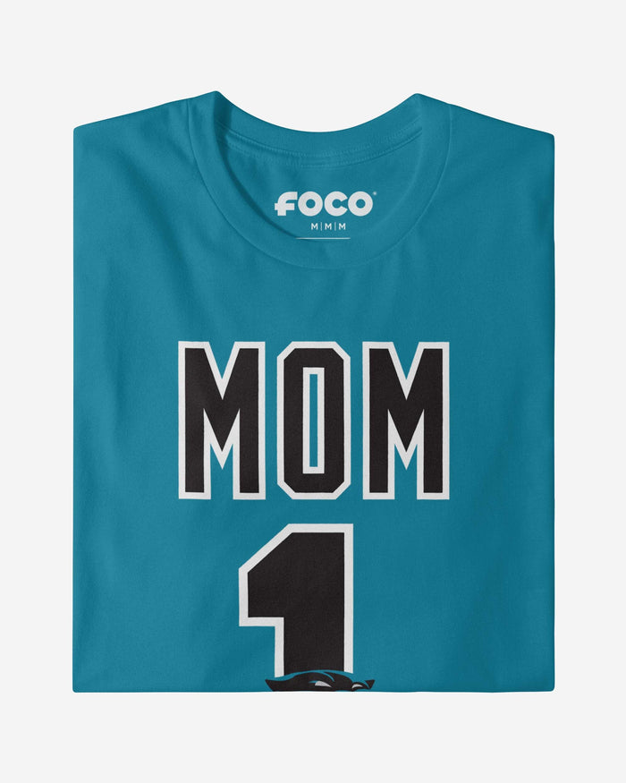 Carolina Panthers Number 1 Mom T-Shirt FOCO - FOCO.com