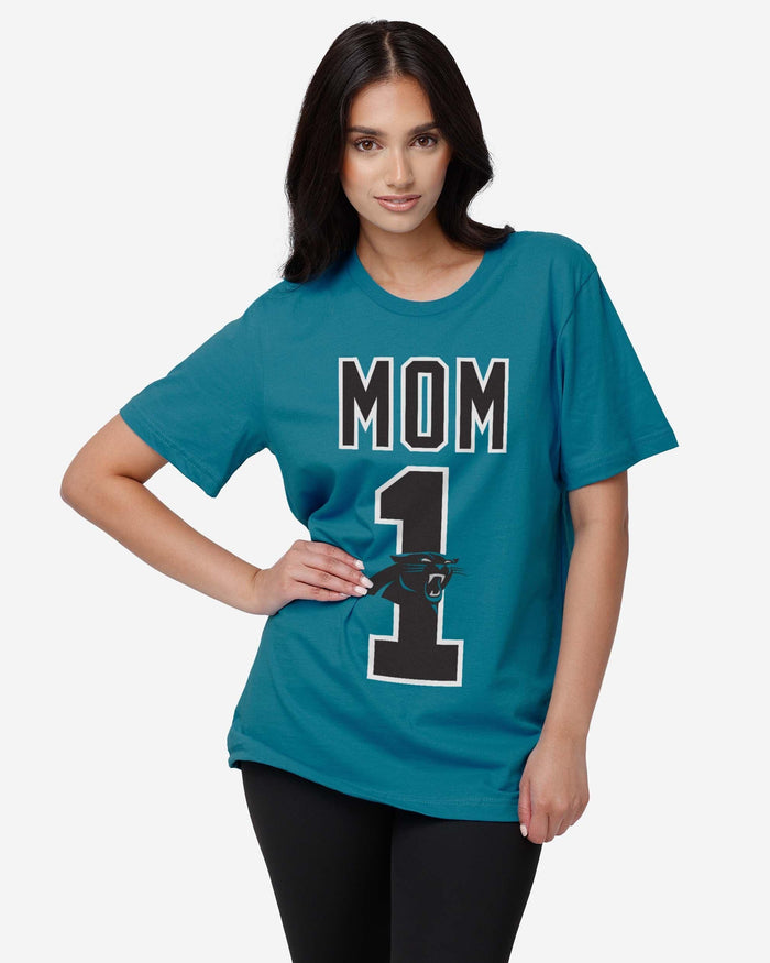 Carolina Panthers Number 1 Mom T-Shirt FOCO - FOCO.com
