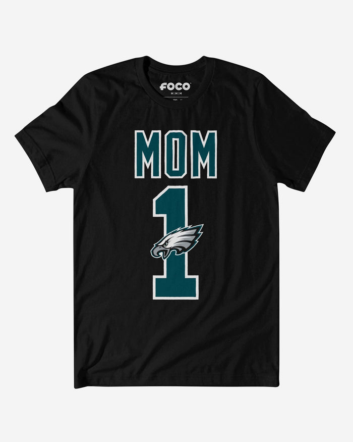 Philadelphia Eagles Number 1 Mom T-Shirt FOCO S - FOCO.com