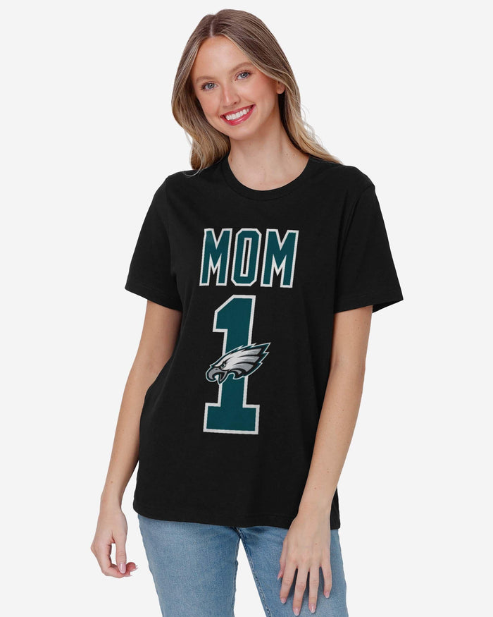 Philadelphia Eagles Number 1 Mom T-Shirt FOCO - FOCO.com