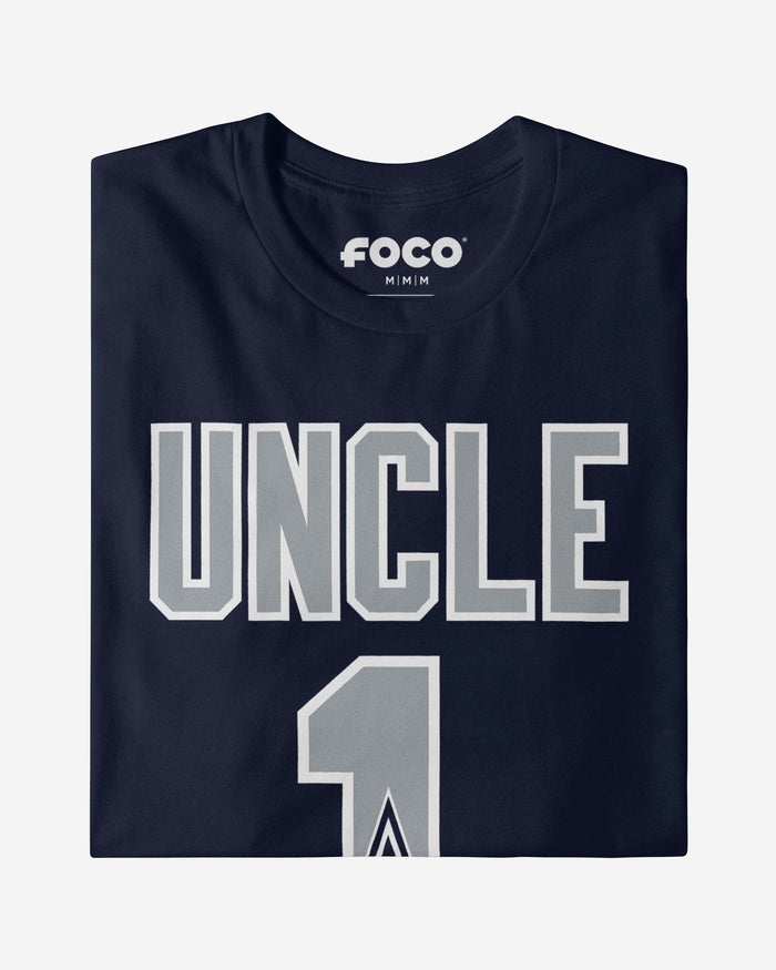 Dallas Cowboys Number 1 Uncle T-Shirt FOCO - FOCO.com