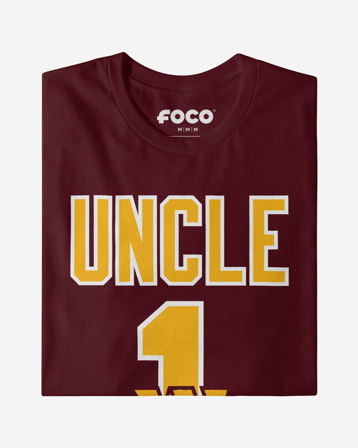 Washington Commanders Number 1 Uncle T-Shirt FOCO - FOCO.com