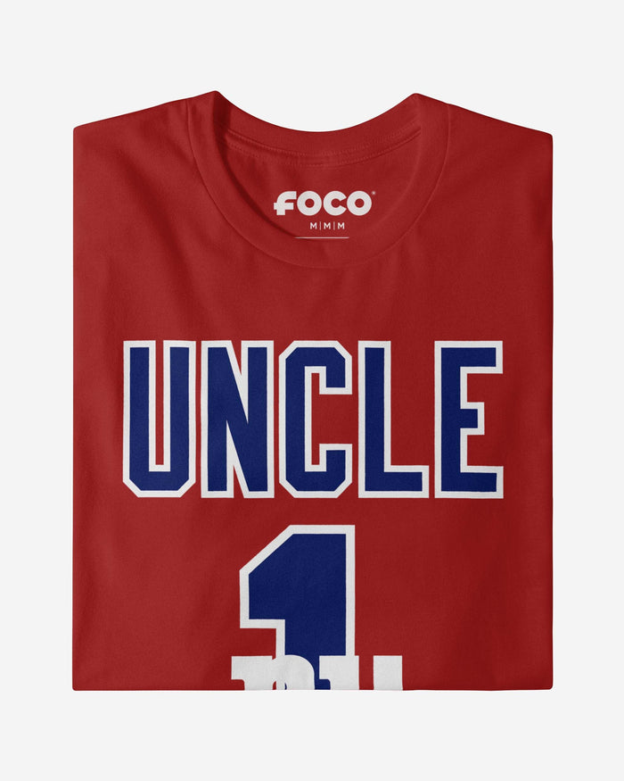 New York Giants Number 1 Uncle T-Shirt FOCO - FOCO.com
